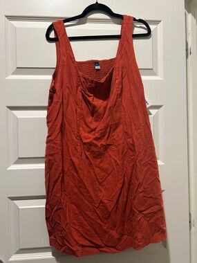 Old Navy Rust Orange Mini Dress